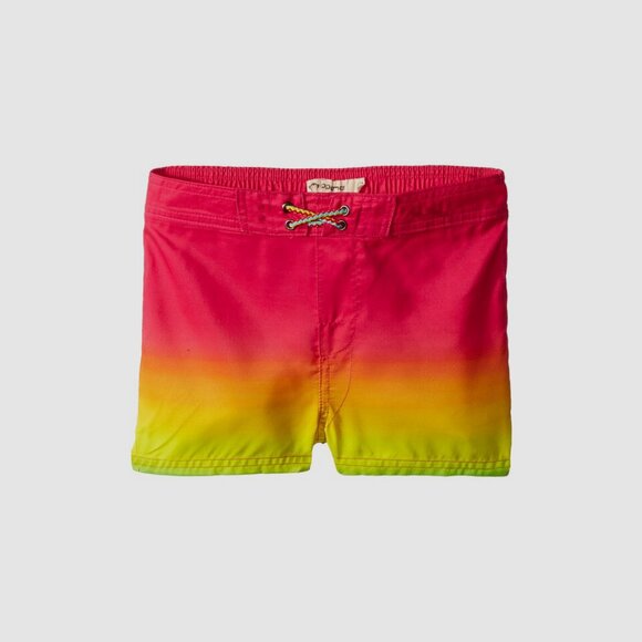Appaman Toddlers Girls' Pink Copa Drawstring Tie-Die Shorts Swimwear Board Swim